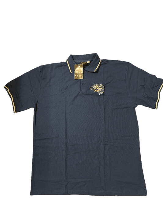 Billion Dollar Mindset Blue Polo Shirt