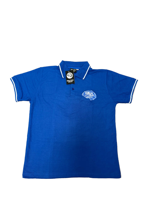 Blue/White Polo